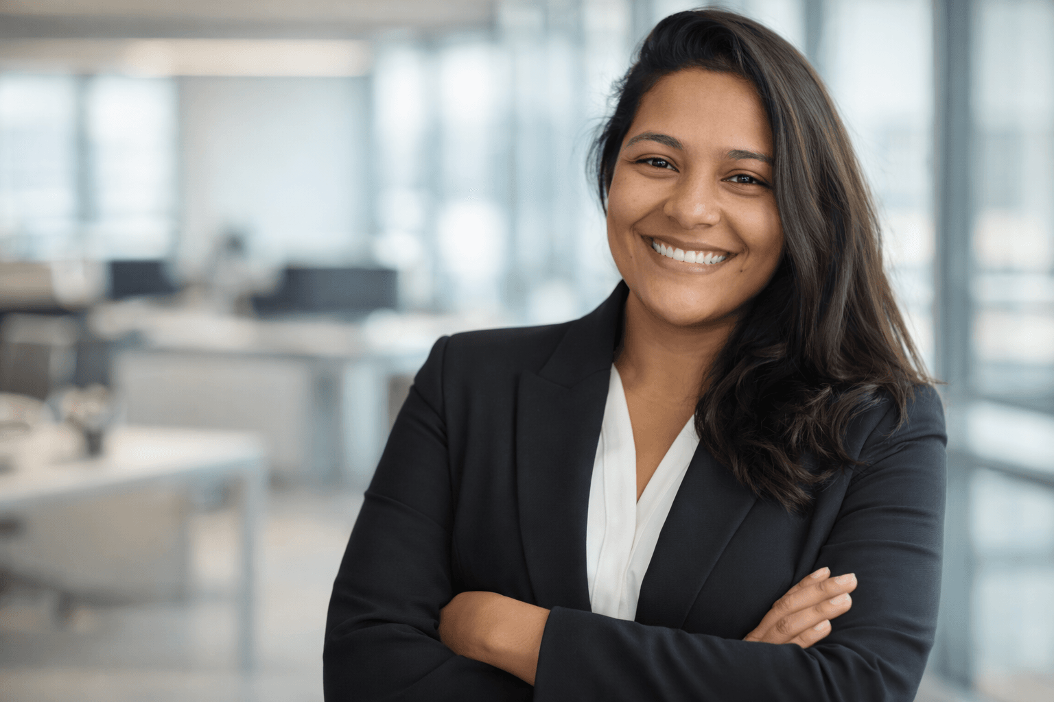 Retrato profissional de Bruna Melo, fundadora da Linda Serviços - Especialistas em Limpeza e Cuidados Domésticos na Figueira da Foz.